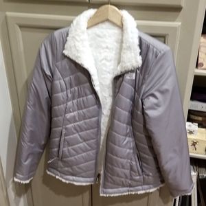 The North Face Reversible Coat, Medium, Silver